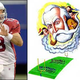Illustration for article titled Religion, Sports, And Visanthe Shiancoe Has A Bible Verse Written WHERE?
